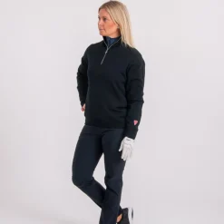 Ivanhoe Tröjor Dam-Wilma Windbreaker Svart Svart (015)