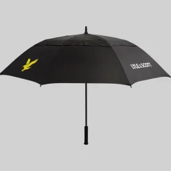 Lyle & Scott Paraplyer-Wind Proof Umbrella Svart Black