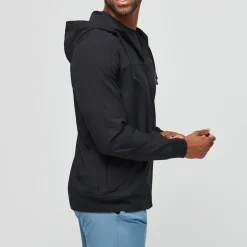 Travis Mathew Jackor Herr-Wonderlust Hoodie Svart Black