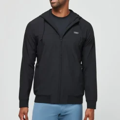 Travis Mathew Jackor Herr-Wonderlust Hoodie Svart Black
