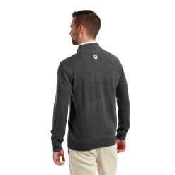 FootJoy Tröjor Herr-Wool Blend 1/2 Zip Grå Grå (Heather Char)