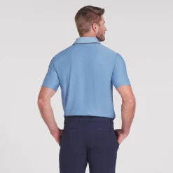 Puma Pikétröjor Herr-X Ap Tipped Jacquard Zen-Blue