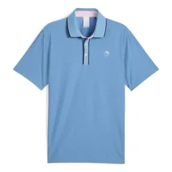 Puma Pikétröjor Herr-X Ap Tipped Jacquard Zen-Blue