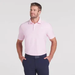 Puma Pikétröjor Herr-X Ap Tipped Jacquard Pale-Pink