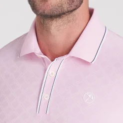 Puma Pikétröjor Herr-X Ap Tipped Jacquard Pale-Pink