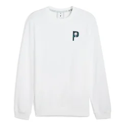 Puma Tröjor Herr-X Ptc Gitch Graphic Crew White Glow