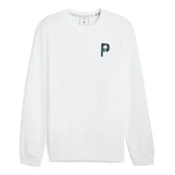 Puma Tröjor Herr-X Ptc Gitch Graphic Crew White Glow