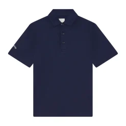 Callaway Juniorkläder Kille-Youth Unisex Solid Polo Blå Peacoat