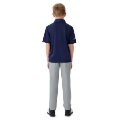 Callaway Juniorkläder Kille-Youth Unisex Solid Polo Blå Peacoat