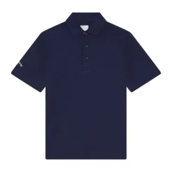 Callaway Juniorkläder Kille-Youth Unisex Solid Polo Blå Peacoat