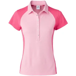 Daily Sports Pikétröjor Dam-Zenia Cap S Rosa Lipstick