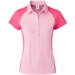 Daily Sports Pikétröjor Dam-Zenia Cap S Rosa Lipstick