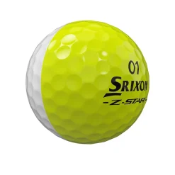 Srixon Tourbollar-ZS9 Divide Vit Gul Vit/Gul